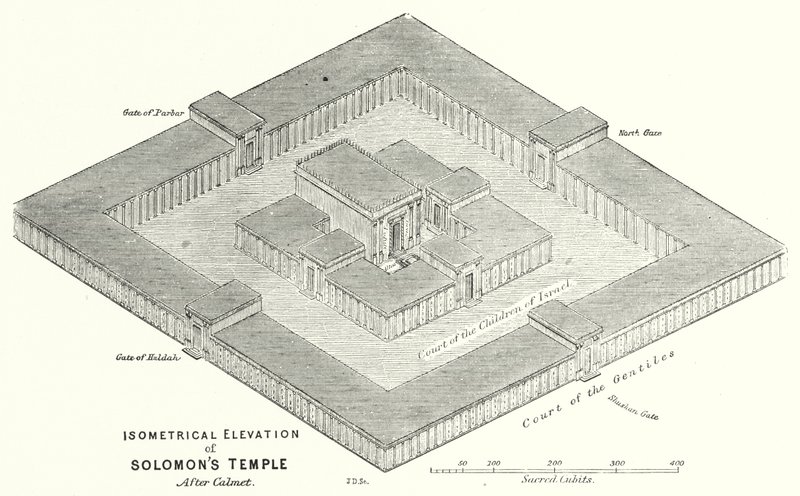 Isometrical Elevation of Solomon