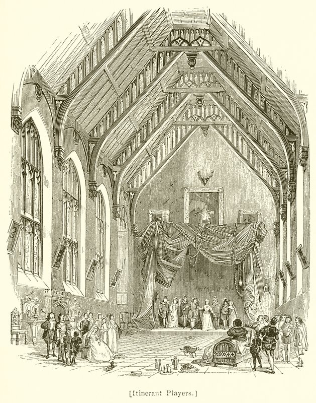 Itinerant Players by English School