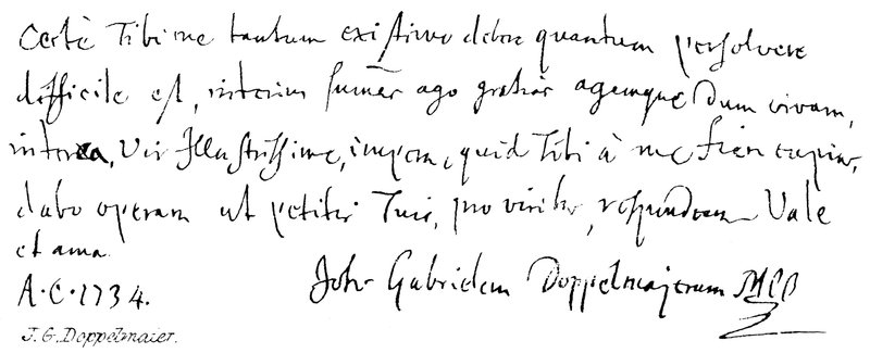 J. G. Doppelmaier by English School