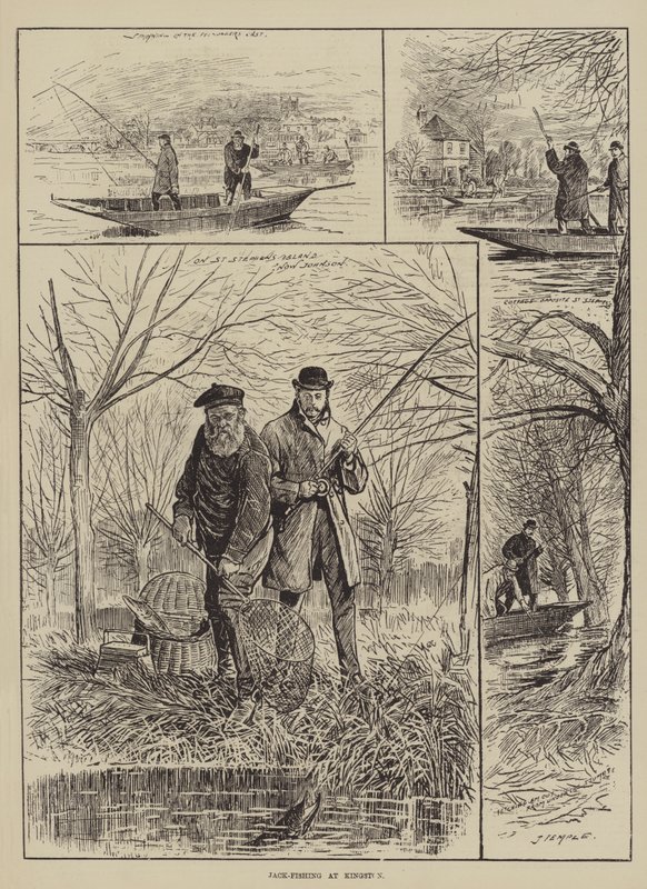 Jack-Fishing at Kingston by English School