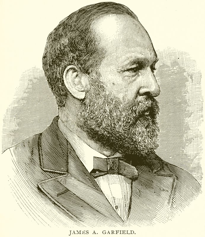 James A. Garfield by English School