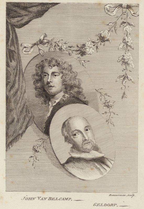 Jan van Belcamp and George Geldorp by English School