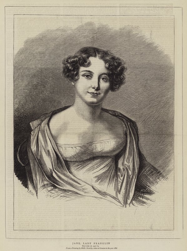 Jane, Lady Franklin by English School