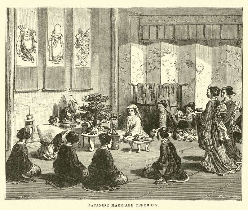 Japanese Marriage Ceremony by English School