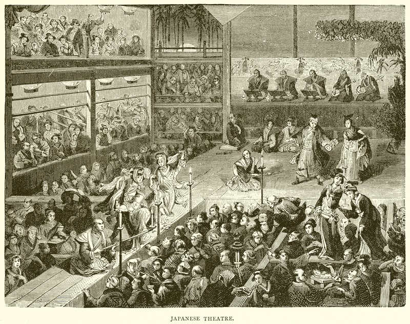 Japanese Theatre by English School