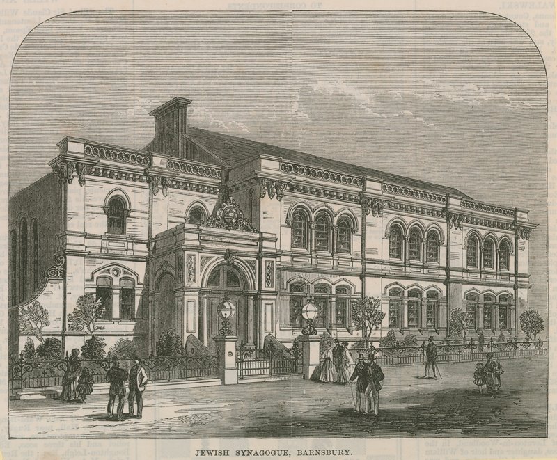 Jewish Synagogue, Barnsbury by English School