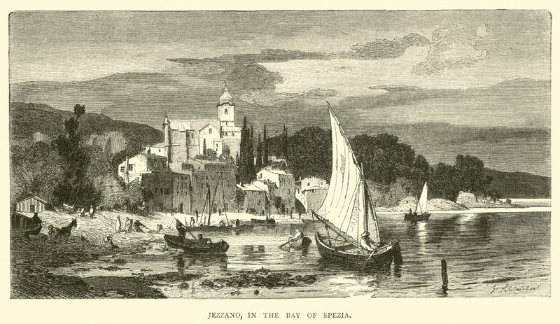 Jezzano, in the Bay of Spezia by English School