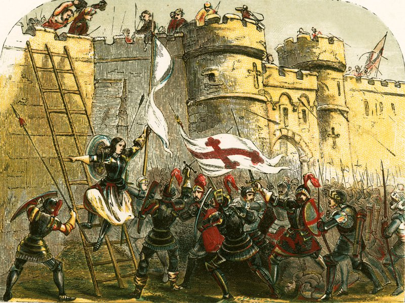 Joan of Arc at the Fortress of Tournelles by English School