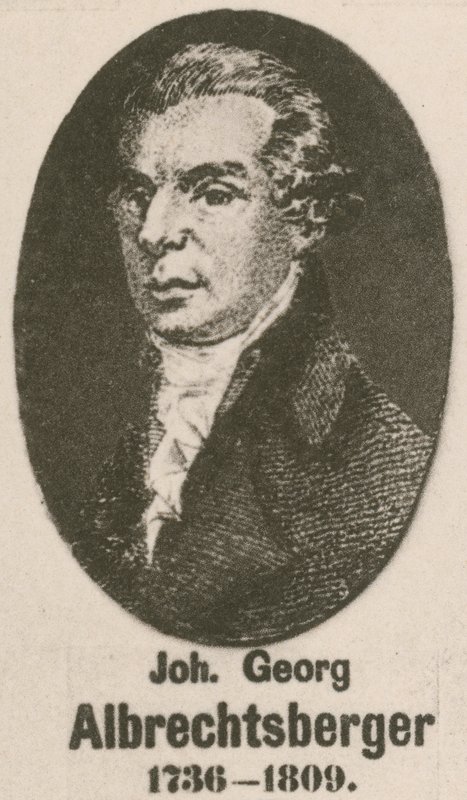 Johann Georg Albrechtsberger by English School