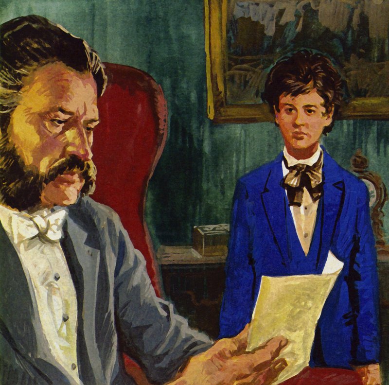 Johann Strauss the younger was born when his father struggled for recognition by English School