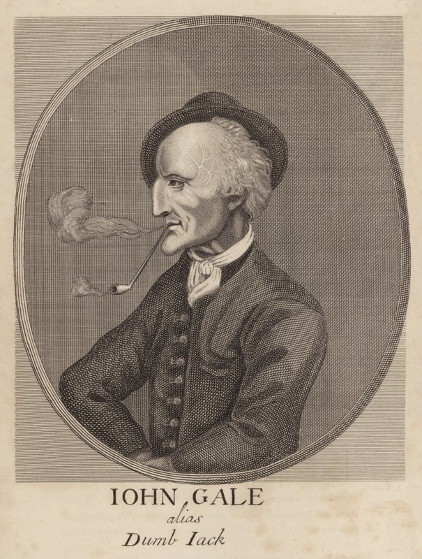 John Gale alias Dumb Jack by English School