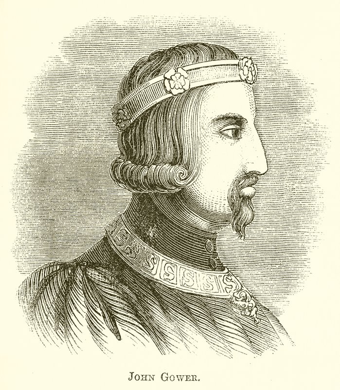John Gower by English School