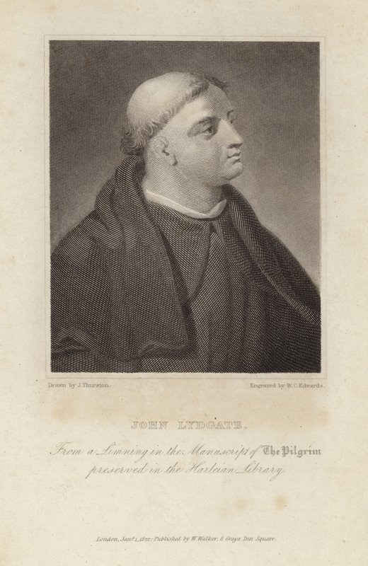 John Lydgate by English School