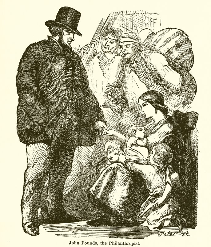 John Pounds the Philanthropist by English School