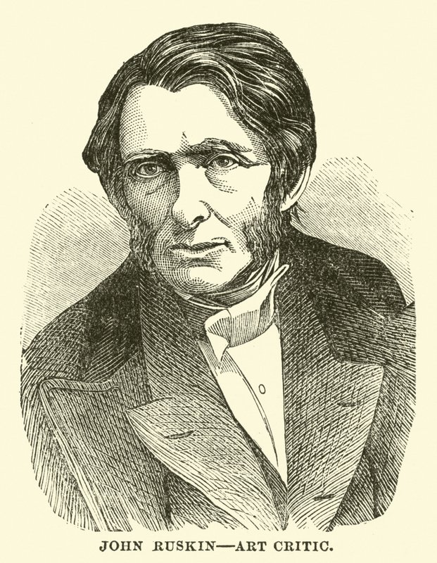 John Ruskin, Art Critic by English School