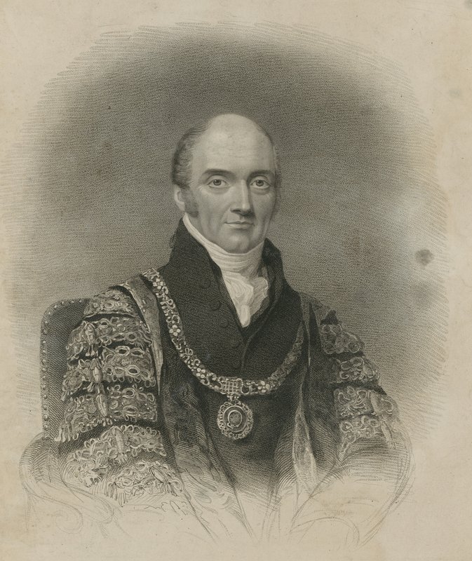 John Thomas Thorp, Lord Mayor of London in 1815 by English School