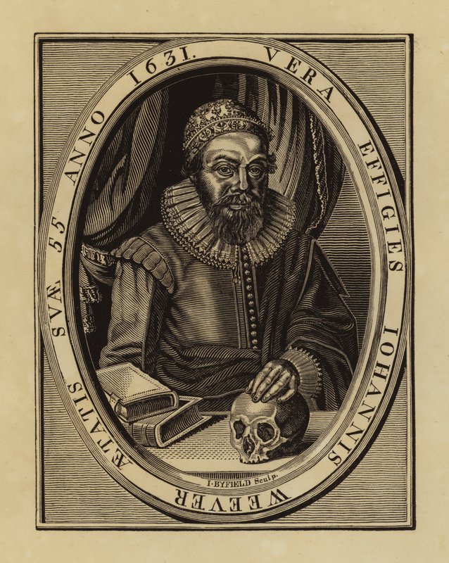 John Weever, English Poet and Antiquary (engraving) by English School