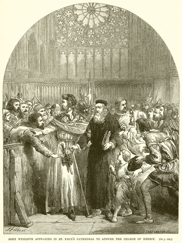 John Wycliffe appearing in St. Paul