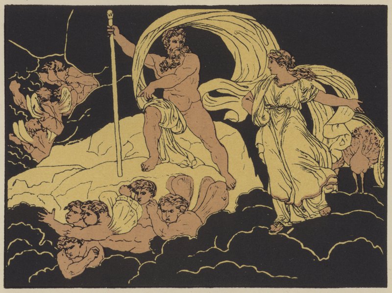 Juno and Aeolus by English School