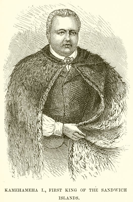 Kamehameha I, First King of the Sandwich Islands by English School