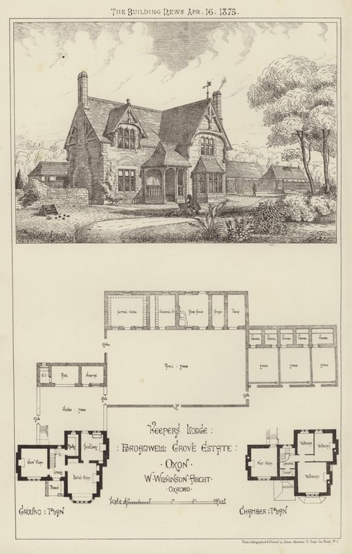 Keepers Lodge, Broadwell Grove Estate, Oxon by English School