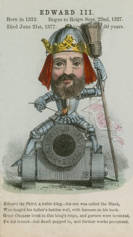King Edward III by English School