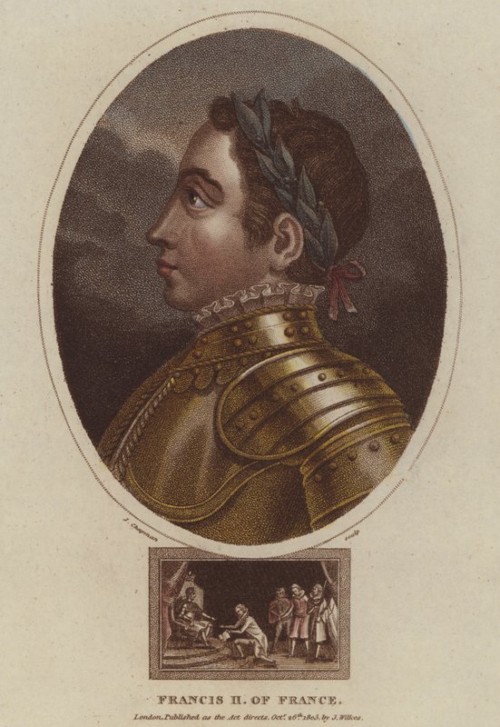 King Francis II of France by English School