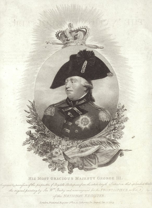 King George III of Great Britain and Ireland by English School