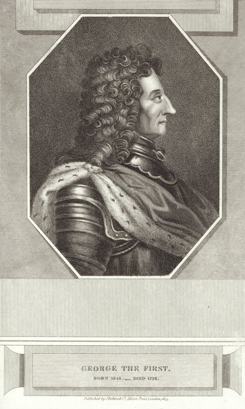 King George I of Great Britain and Ireland by English School