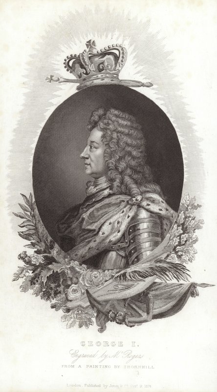 King George I of Great Britain and Ireland by English School