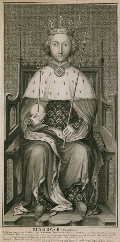 King Richard II, Westminster Abbey, London by English School