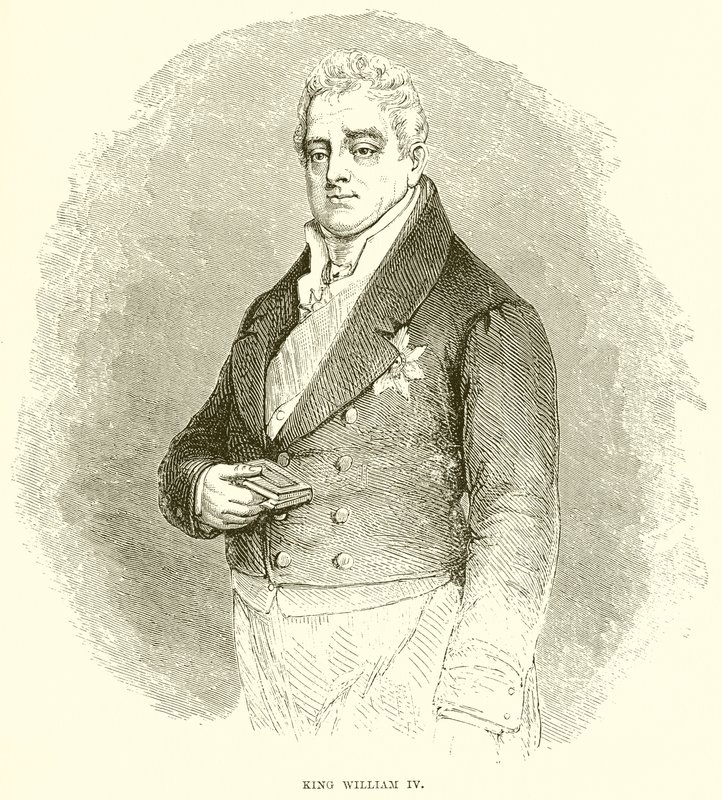 King William IV by English School