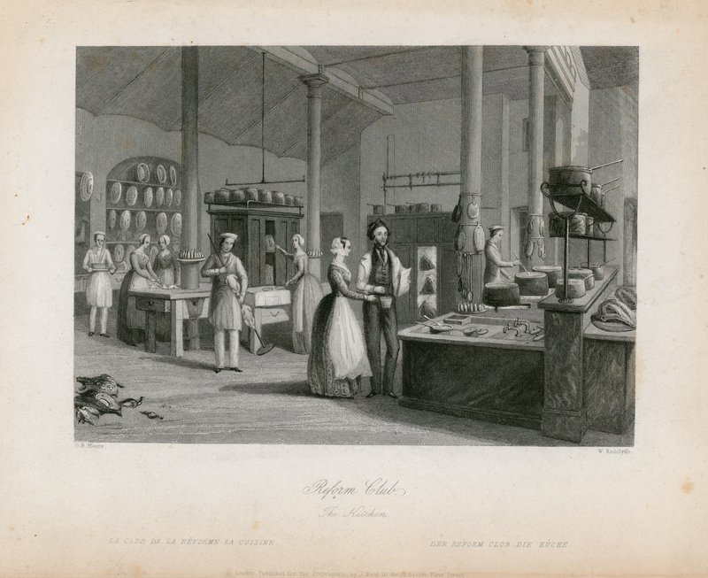 Kitchen, The Reform Club by English School