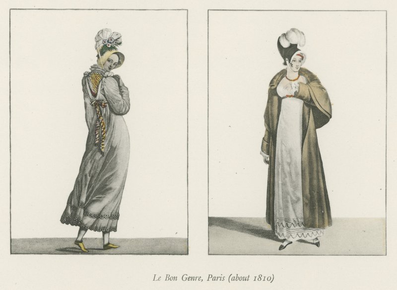 La Bon Genre, Paris (about 1810) by English School