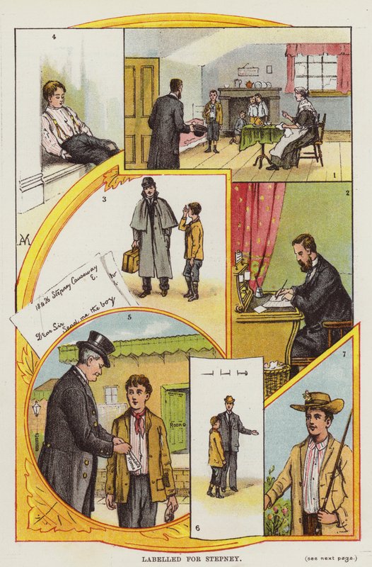 Labelled for Stepney by English School