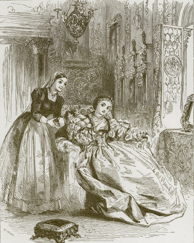 Lady Greensleeves by English School