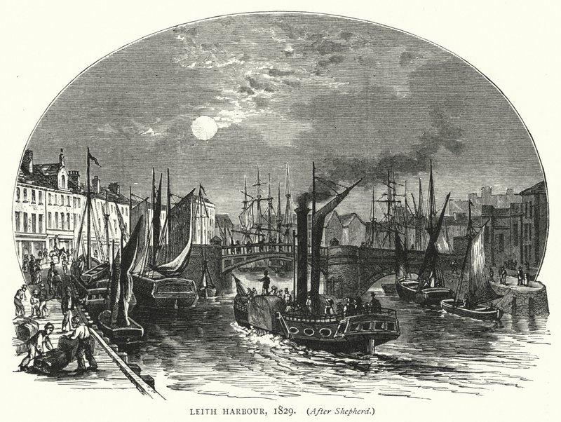 Leith Harbour by English School