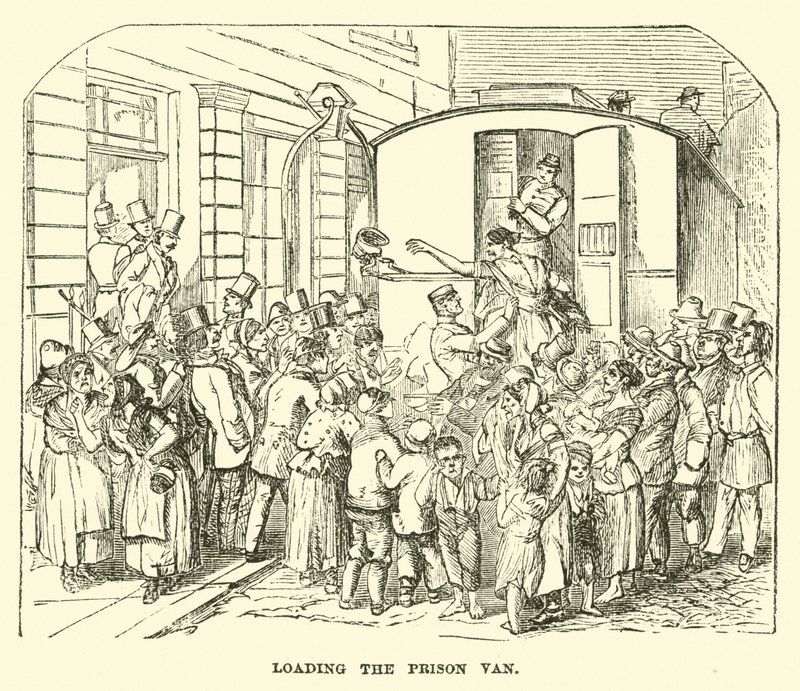 Loading the Prison Van by English School