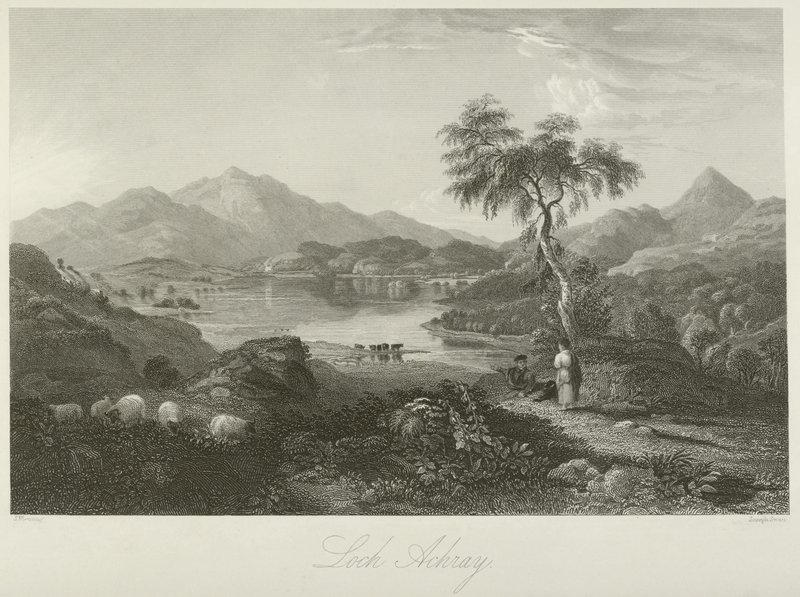 Loch Achray by English School