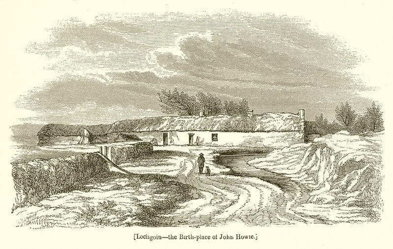Lochgoin, The Birth-Place of John Howie by English School
