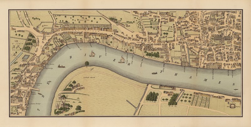 London at the time of Queen Elizabeth I by English School