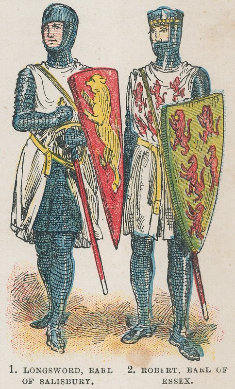 Longsword, Earl of Salisbury; Robert, Earl of Essex by English School