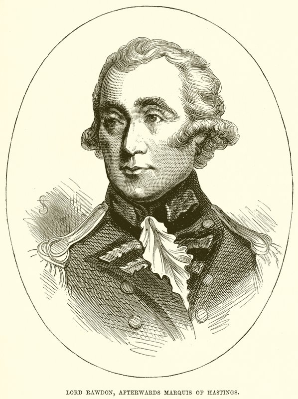 Lord Rawdon, later Marquis of Hastings by English School