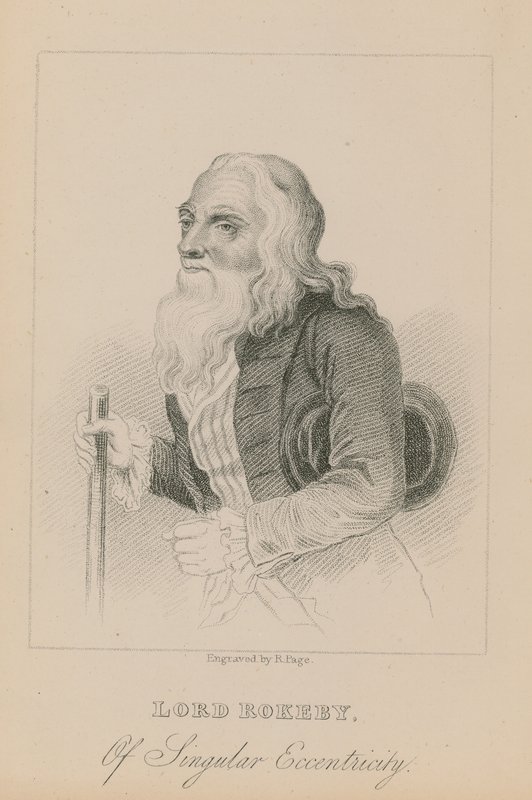 Lord Rokeby of Singular Eccentricity by English School