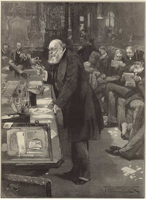Lord Salisbury on the Parish Councils Bill in the House of Lords by English School