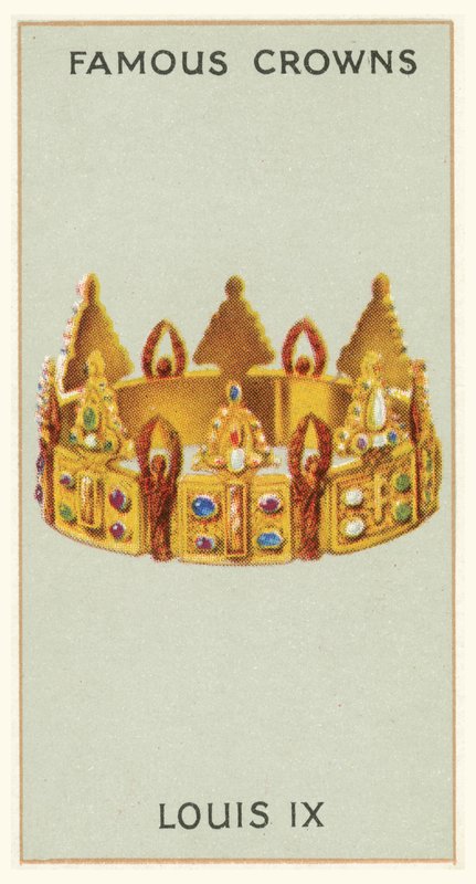 Louis IX by English School