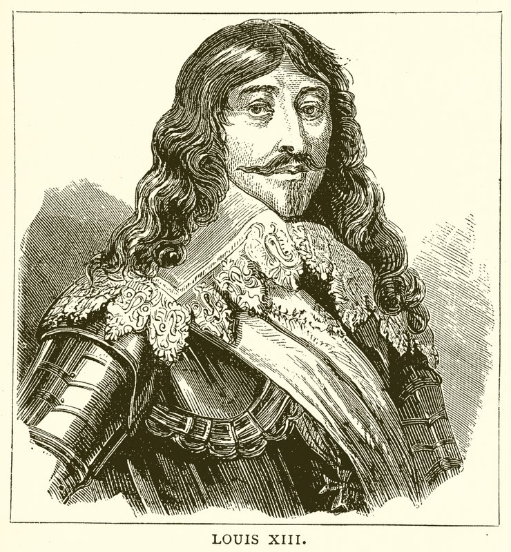 Louis XIII by English School