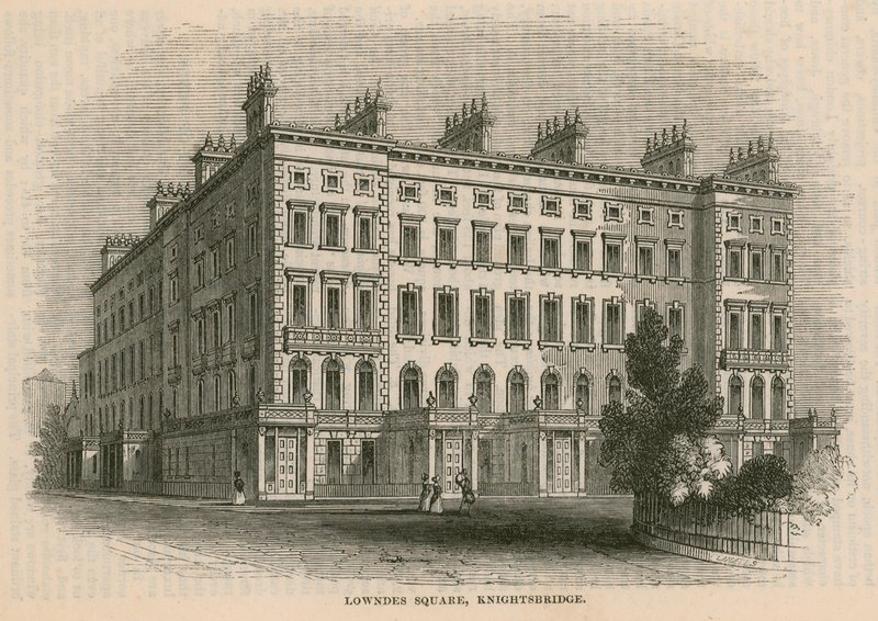 Lowndes Square, Knightsbridge, London by English School