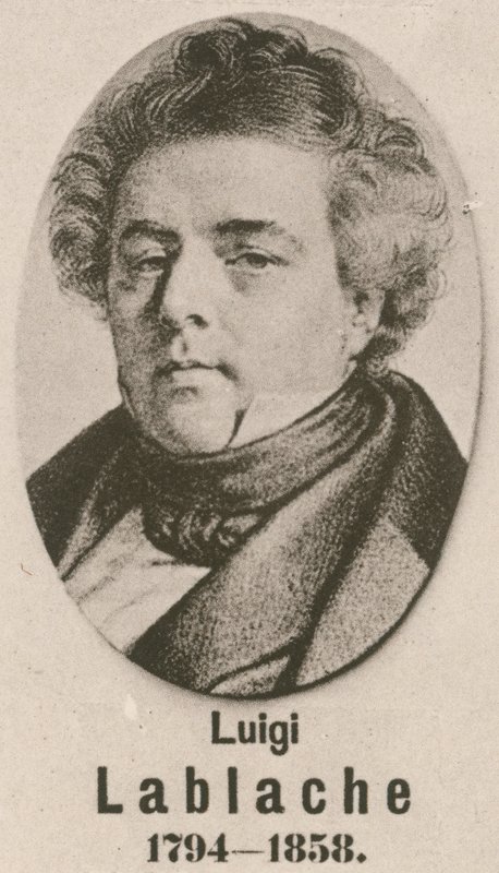 Luigi Lablache by English School