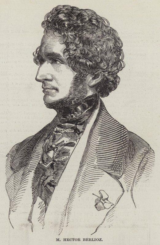 M Hector Berlioz by English School